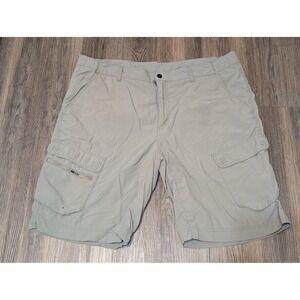 Koppen‎ Mens Cargo Shorts Size L Lightweight Outdoor Casual Gray